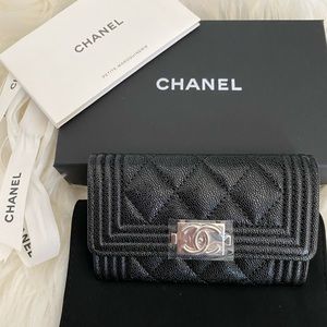 ❌❌ SOLD❌❌Chanel Boy card holder